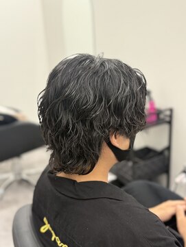 アイスプロドバイブルーム 木更津店(ice prod by bloom) MEN’S HAIR/サーフカール/刈り上げセンターパート/木更津