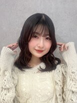 ロンド フィーユ(Lond fille)&nbsp;くびれヘア/アプリコットオレンジ/髪質改善/縮毛矯正/前髪/銀座