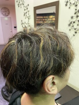 ヘアデザイン グロス(Hair Design GLOSS) メッシュ+パーマ