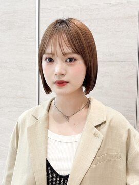 ロンドグロワール 大宮(Lond Gloire) くすみベージュ/ボブ/前髪/レイヤー/髪質改善/縮毛矯正/横浜