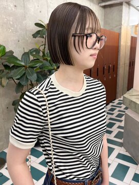 ノエ(noe) ミディアムヘア/デザインカラー/フェイスフレーミング/栄h193