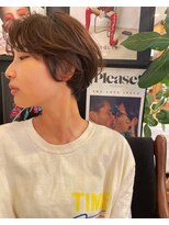 シアアルン 新小岩店(SHEER alun)&nbsp;◆ 内巻きパーマでまとまるショートボブ
