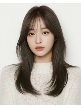 アーツリタ 町田(arts lita) 【artslita町田】フェイスレイヤー/ダークアッシュグレー/くびれ