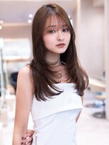 ハバナ 新宿(HAVANA)&nbsp;20代30代かわいい/顔周りレイヤー/髪質改善/髪質改善ストレート