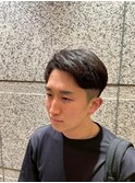 銀座　理容室　ツーブロックシチサン