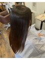 ヘアーメイク ダンス(hair make DANCE) 分け目・トップの割れは生え癖が原因なことも
