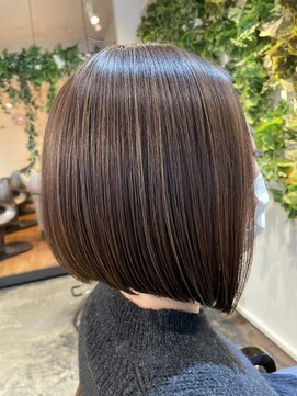 ネウィ ファミ 吉祥寺(newi fhami) ミニウルフ/くすみブルー/テラコッタ/韓国風マッシュ/くびれヘア