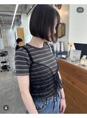 ワンレングスボブ