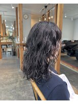 エト(eto)&nbsp;自然乾燥で簡単ウェーブパーマ