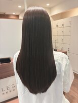 セレスト 心斎橋店(CELESTE)&nbsp;色持ちとツヤのある髪が続く。イノアカラー＋補修ケア＋カット