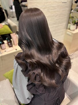 ステア ケース(stair case) 韓国グレージュカラーレイヤーカット髪質改善
