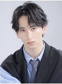 メンズ【クセ毛の方必見！】縮毛矯正で作るフェザーショート