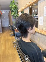 美容室 ココロ(Co Co Lo) 黒髪メンズのナチュラルマッシュウルフ