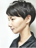 【ショート/大人黒髪ショート】tomo