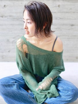 バース(BIRTH) 天神【BIRTH】切りっぱなしボブ×外ハネ