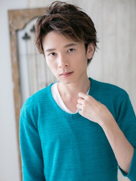 モッズヘア メン 上尾東口店(mod's hair men) ≪mod's men≫ワイルドアップバングのニュアンスショートH