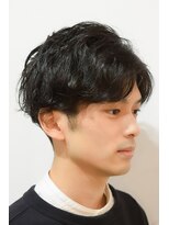 サロン(SALON) 【SALON】アップバングニュアンスパーマ　マッシュ　青木晃平