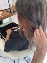 ソワン ドゥ ブレス 立花店(soin de brace)&nbsp;インナーカラー×フューシャピンク/小顔