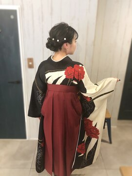 マチュレ 池袋(Mature) 『ヘアセット専門店Mature』袴（振袖利用）＋ヘアセット