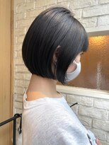 ニア 清澄白河(nir) 〈清澄白河 半個室〉ミニボブ/地毛風グレー