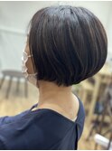 グラデーションショートボブ