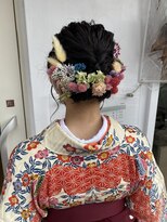 クレア 能見台(CREA)&nbsp;卒業式ヘア(笹川オリジナル)