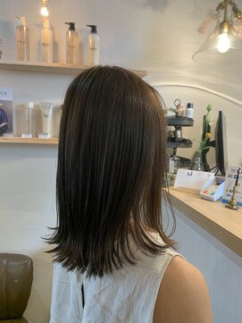 ミルヘアデザイン(mil hair design) オリーブグレージュ