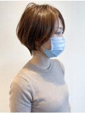 人気ショートボブ