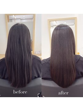 リアン 四条大宮店(Lien) 『髪質改善』ストレートエステ（縮毛矯正）（リタッチ可）