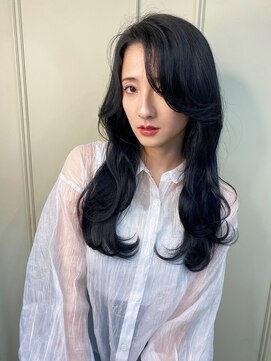 アリスバイアフロート 自由が丘(ALICe by AFLOAT) フェイスレイヤー／暗髪艶カラー