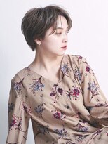 ルクスドレ 新宿(Luxe doree')&nbsp;外ハネボブ/グラデーションカラー/ペールベージュ[新宿]