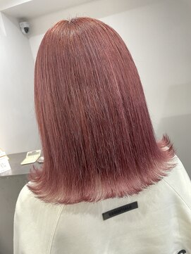 アネラ(Anela) 切りっぱミディ＋サーモンピンク【平本】