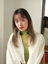 ジュール サウス 新宿南口(Joule South) ロングヘア/グレージュカラー/ボブウルフ/ココアベージュ/新宿