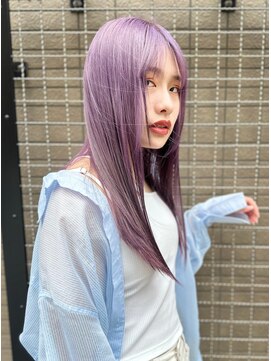シズク(sizuk) ハイトーン紫カラー