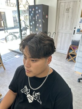 スウェル 船橋店(Swell) ハイライト/マッシュパーマ/ウルフ/波巻き/メンズ1