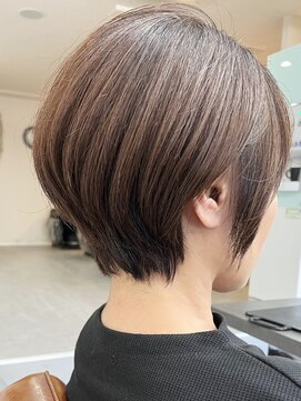 ニコ(nico...) シドウ/くびれショートハイライトカラー麻生40代50代白髪ぼかし