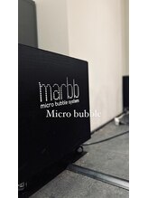 Micro bubble/ マイクロバブルによるケア効果の促進。