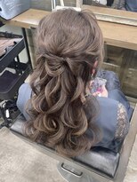 ビューティーサロン ガーデン(beauty salon garden)&nbsp;結婚式にも！ハーフアップアレンジ  ☆ 担当 蒼 ☆