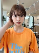 アンバー 池袋(amber)&nbsp;ショートヘア/シアーカラー/姫カット[池袋 /池袋駅]