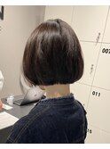 ナチュラルボブ/モード/重めボブ
