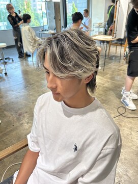 ザ オーダー(THE ORDER) メンズバレイヤージュケアブリーチセンターパートmen'scut