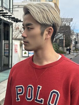 ロンドアンメゾン 原宿(Lond un Maison.) 【吉田智哉】メンズパーマ、メンズセンターパート、7:3パート