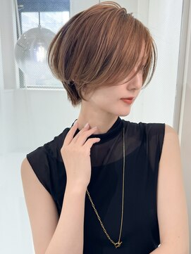 ロンドエニカ 大宮(Lond enika) 前髪カタログアンブレラカラーこなれミディウェーブパーマ大宮