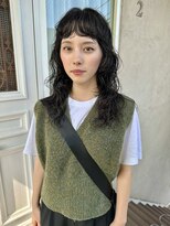 トレンチ(TRENCH)&nbsp;《TRENCH Riku》レイヤーパーマ　パーマスタイル