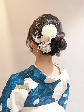ヘアリゾート粋 新宿三丁目本店 【新宿三丁目】振袖着付けへアセット