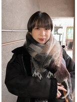シカ(sica)&nbsp;冬のマフラーショートボブ