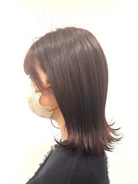 エムタニグチイプセ(M.TANIGUCHI ipse) ピンクレッドカラー