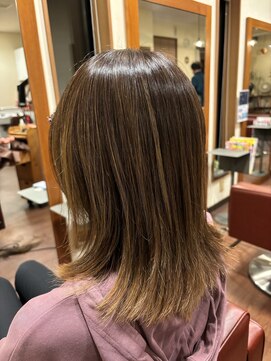 美容室サンク(CINQ) ハイライトカラー