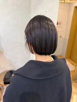 ロンドプランタン 恵比寿(Lond Printemps)&nbsp;イメチェン外ハネボブ美髪ワイドバングレイヤー縮毛矯正