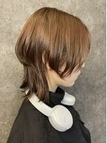 ブランカヘアー 西尾(BLANCA HAIR) ウルフカット×レディース